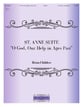 ST. ANNE Suite Handbell sheet music cover